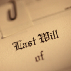 Last will and real estate appraisal